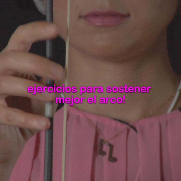 003: ejercicios    para    sostener    mejor    el    arco? - violino online, play violin online,   - tocar violin online, уроки игры на скрипке, Metodo Mirkovic - cours de violon en ligne, geige online lernen