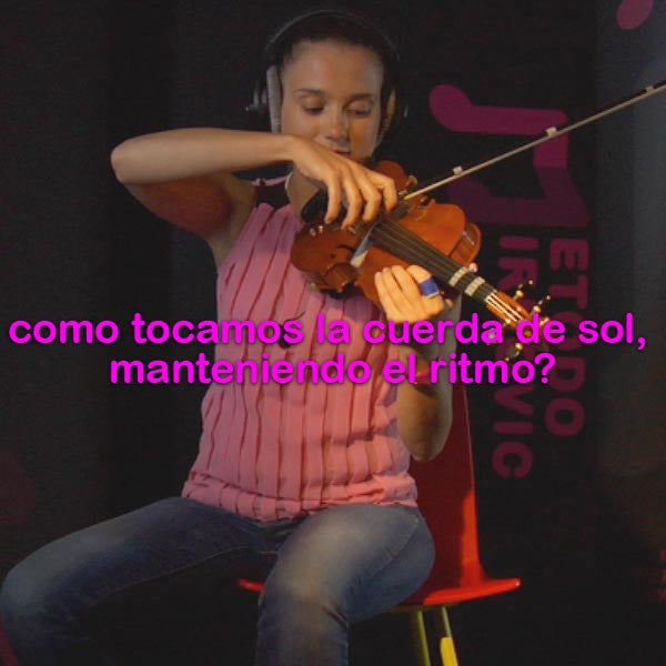 010d: como    tocamos    la    cuerda    de    sol,    manteniendo    el    ritmo? - violino online, play violin online,   - tocar violin online, уроки игры на скрипке, Metodo Mirkovic - cours de violon en ligne, geige online lernen