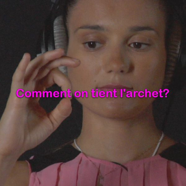 Leçon 002: Comment on tient l'archet? - violino online, play violin online,   - tocar violin online, уроки игры на скрипке, Metodo Mirkovic - cours de violon en ligne, geige online lernen