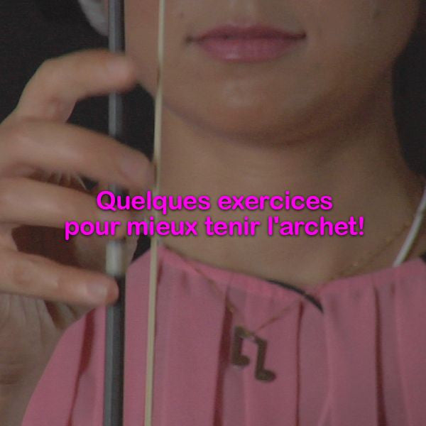 Leçon 003: Quelques exercices pour mieux tenir l'archet! - violino online, play violin online,   - tocar violin online, уроки игры на скрипке, Metodo Mirkovic - cours de violon en ligne, geige online lernen