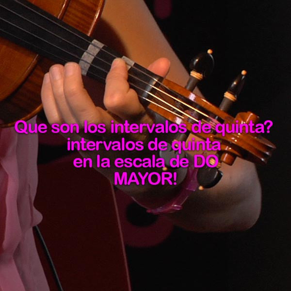121: que     son     los     intervalos     de     quinta?     intervalos     de     quinta     en     la     escala     de     DO    MAYOR! - violino online, play violin online,   - tocar violin online, уроки игры на скрипке, Metodo Mirkovic - cours de violon en ligne, geige online lernen