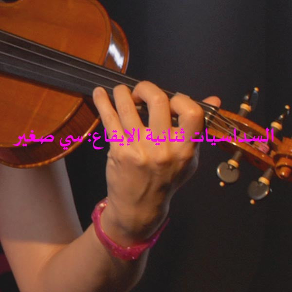 الدرس 165: السداسيات ثنائية الإيقاع: سي صغير - violino online, play violin online,   - tocar violin online, уроки игры на скрипке, Metodo Mirkovic - cours de violon en ligne, geige online lernen