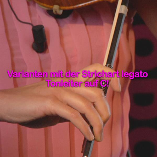 Folge 192: Varianten mit der Strichart legato – Tonleiter auf C! - violino online, play violin online,   - tocar violin online, уроки игры на скрипке, Metodo Mirkovic - cours de violon en ligne, geige online lernen
