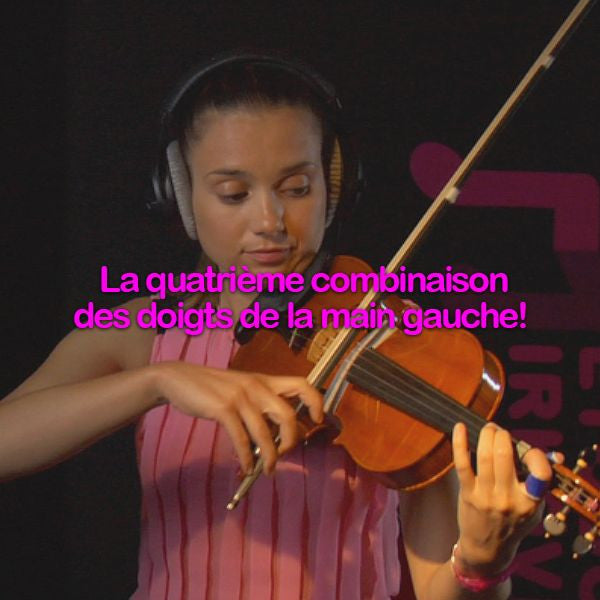 Leçon 034: La quatrième combinaison des doigts de la main gauche! - violino online, play violin online,   - tocar violin online, уроки игры на скрипке, Metodo Mirkovic - cours de violon en ligne, geige online lernen