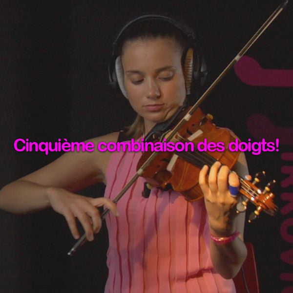 Leçon 035: Cinquième combinaison des doigts! - violino online, play violin online,   - tocar violin online, уроки игры на скрипке, Metodo Mirkovic - cours de violon en ligne, geige online lernen